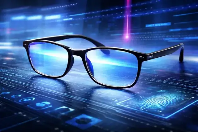 Óculos com filtro de luz azul para computador