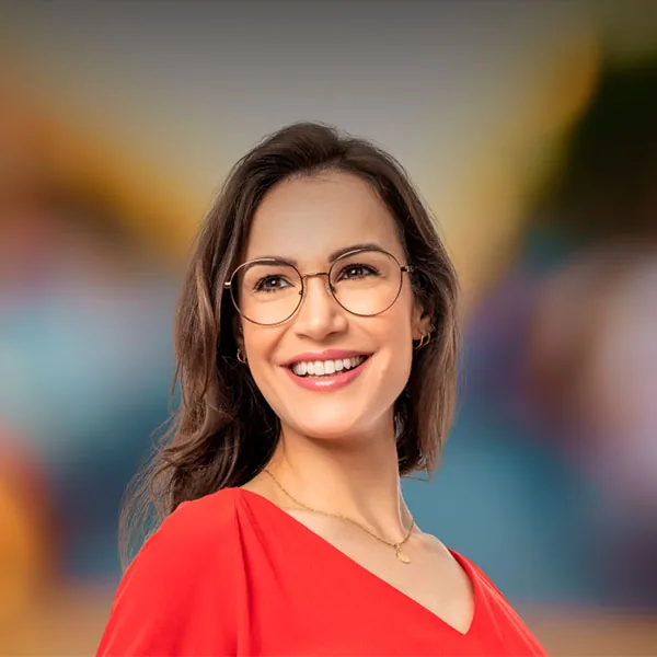 Óculos modelo oval na ótica em Maracaju MS